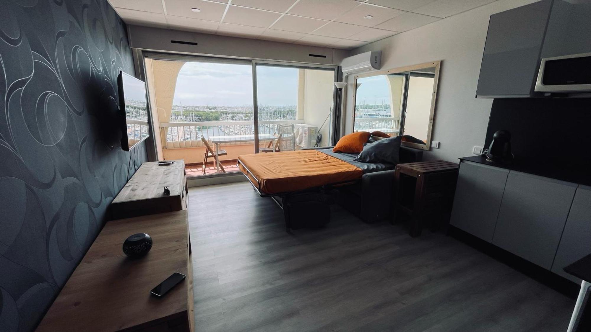 Studio, Vue Imprenable Marina Le Grau-du-Roi Ngoại thất bức ảnh